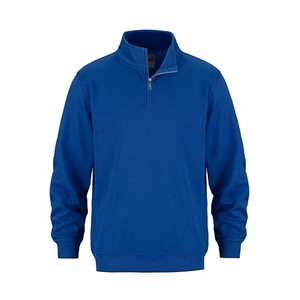 Sudaderas con capucha y cremallera de alta calidad, personalizadas, transpirables, con logo, muy recomendadas, para hombre, con cremallera de un cuarto, de forro polar, en conjunto. - Product Image 5