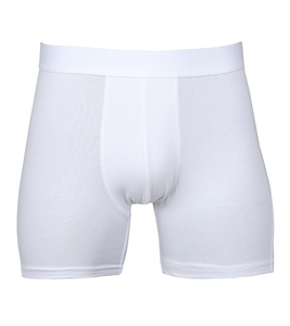 Men's <b>Custom</b> Printed Spandex Breathable Stretch Long <b>Boxer</b> Briefs Classic Design 100% Cotton Waist Print Pattern Shorts - Product Image 6