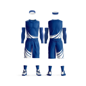 Uniforme de basket-ball unisexe à deux faces avec graphiques d'équipe personnalisés et shorts assortis pour toutes les saisons - Product Image 6