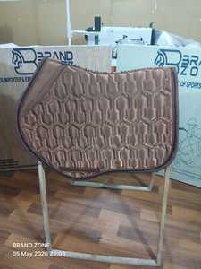 Brand Zone Tapis de selle en satin à design personnalisé, couverture de selle, numnahs, équipement d'équitation, prix d'usine - Product Image 4