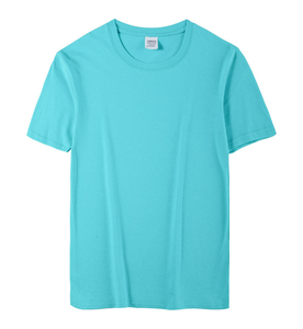 T-shirt personnalisé pour homme, coton pur de haute qualité 250g, col rond, manches courtes, couleur unie, nouveau t-shirt à manches courtes - Product Image 2