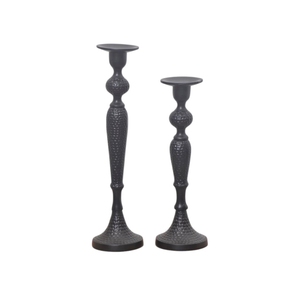 Candelabro Decorativo de Metal Dorado con Hojas, Portavelas Cónicas, Centro de Mesa con Diseño Botánico - Product Image 6