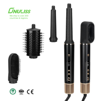 Accessoires pour cheveux, outils, brosse à air chaud, sèche-cheveux électrique BLDC, souffleur à cheveux professionnel, ensemble de salon professionnel 5 en 1, styler pour cheveux