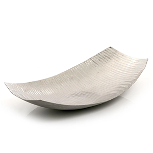 Bol de service élégant en aluminium pour marque privée, idéal pour une salle à manger stylée, rehaussant l'intérieur avec une touche décorative fonctionnelle. - Product Image 5