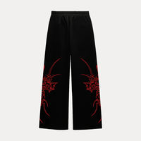 Pantalones Baggy de Nueva Llegada para Hombre y Mujer, Estilo Urbano con Estampado Splash Ink, Joggers Acampanados, Pantalones Rectos Holgados Unisex