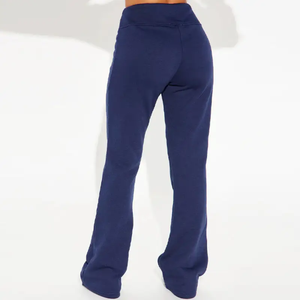 Ensemble de jogging surdimensionné personnalisé pour femme, 2 pièces, pantalon de survêtement en coton avec sweat à capuche zippé, style décontracté, survêtement pour le jogging féminin - Product Image 2