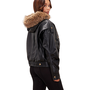 Chaqueta Western de Cuero Genuino para Mujer, Estilo Vaquero Clásico con Flecos, Corte Ajustado, Logotipo Personalizado, Precio de Fábrica, Venta al Por Mayor - Product Image 4