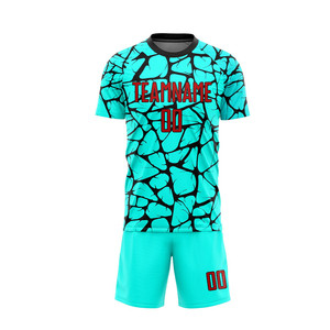 Uniformes de Fútbol Personalizables de Poliéster, Conjuntos Completos para Jóvenes y Adultos, para Entrenamiento y Clubes, con Nombre y Logotipo del Equipo - Product Image 2