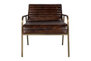 Fauteuil en cuir côtelé Mirai, sièges modernes haut de gamme, revêtement durable, vente en gros, exportation d'Inde - Product Image 6