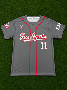Maillots de baseball personnalisés sublimés à manches courtes – Uniformes sportifs personnalisables pour clubs – Commandes en gros pour équipes – Impression intégrale sur le devant - Product Image 5