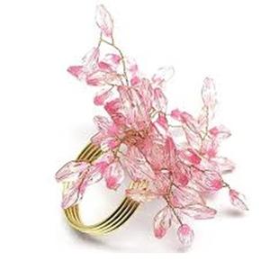 Anillo para Servilletas de Hierro con Cuentas para Decoración de Mesa - Product Image 2