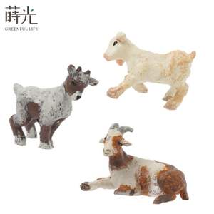 202601-9 Maisons de poupées miniatures en résine peintes à la main, écologiques, modernes, à thème religieux, de fée et d'amour, figurines pour Pâques et usage domestique - Product Image 3