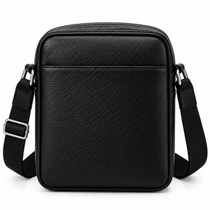 Bolso Bandolera de Cuero Personalizado, Bolso Mensajero, Bolsa de Viaje, Bolso Bandolera de Cuero Casual Unisex Personalizado - Product Image 2