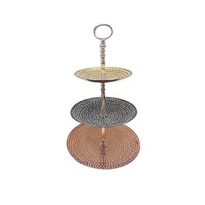 Support à gâteau en métal durable Offre Spéciale décoration de table de dîner élégante pour le plateau de service de gâteau aux fruits d'anniversaire écologique - Product Image 3