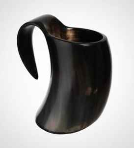 Extra <b>Large</b> Viking Drinking Horn <b>Mug</b> Norse Beer Tankard Handcrafted - Product Image 3