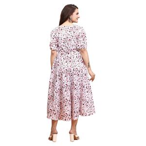 DISEÑADOR SEDA AMARGA IMPRESIÓN DIGITAL TRABAJO ONLE PIECE MAROON - Product Image 1