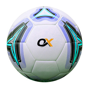 Balón de Fútbol Oxva Industries para Partidos, de Cuero PU sin Costuras, Tamaño Oficial 5, para Uso en Césped, Interior y Exterior, Entrenamiento en Grupo - Product Image 4