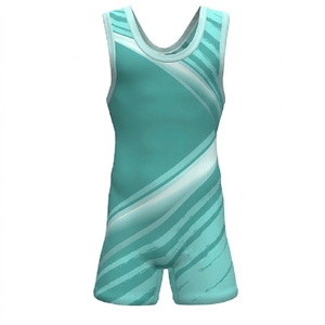 Breathable Sublimated Wrestling <b>Singlet</b> Wrestling Uniform <b>Singlet</b> for Men - Product Image 4