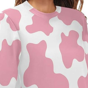 Sudadera Ligera de Cuello Redondo para Mujer, Tejido de Forro Polar, Resistente al Viento, Transpirable, para Usar Todo el Año, Bordado Frontal Personalizable - Product Image 6