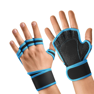 Gants de protection pour l'entraînement avec paume renforcée, tissu respirant et support pour les poignets, pour la musculation et les activités de fitness - Product Image 6