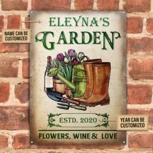 Panneau de fleurs en métal personnalisé pour la décoration murale du jardin - Vintage, fait main, sur mesure - Product Image 6