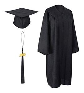 Traje de Graduación para Niños, Toga, Birrete y Borla de Poliéster, Conjunto Escolar para Preescolar y Jardín de Infantes, Altamente Personalizable, Importado, para Actuaciones Universitarias - Product Image 1