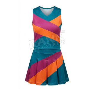 Tenue de cheerleading pour enfants 100 % polyester, tendance, coupe confortable, haute qualité, performance optimale - Product Image 2