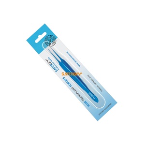 Pinces à cheveux FUE pour greffe capillaire, courbées, manuelles, en acier inoxydable, qualité supérieure, certifiées CE, garantie 3 ans Satinsky - Product Image 4