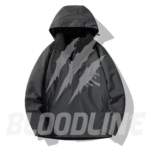 Men's Color Blocking <b>Waterproof</b> Breathable Windproof Eco-Friendly Quick Dry Puffer <b>Jacket</b> Zipper Closure Formal Winter Regular - Product Image 2