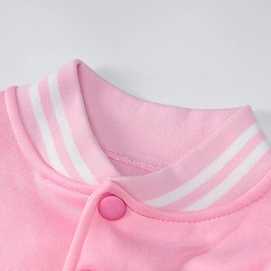 Veste universitaire d'hiver pour femmes, respirante, imperméable, en peau de mouton et tissu de coton, service OEM, couleurs personnalisées - Product Image 4