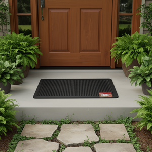 Tappetino Antiscivolo in Gomma Nera con Punte 60X80Cm per Uso Interno ed Esterno - Product Image 3