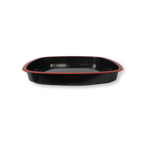 ชุดถาดสี่เหลี่ยมซ้อนกันสีดำ แดง ทอง สำหรับใช้ในครัวเรือน - Product Image 6