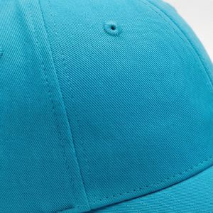Casquettes de baseball bleu vif avec logo géométrique – Nouveau style décontracté pour femme, coupe ajustée, chic et universel pour homme, en coton de qualité supérieure - Product Image 5