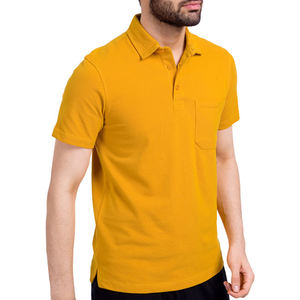 Polo pour homme coupe classique, col rabattu, manches courtes, style rétro, idéal pour les occasions décontractées et tendance (vente en gros) - Product Image 1