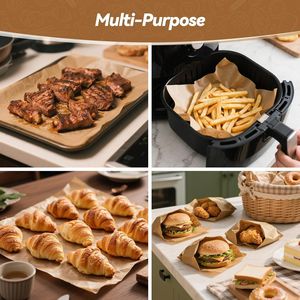 360 Fogli di Carta da Forno Non Sbiancata 30x40 cm, Antiaderente e Impermeabile, Pre-Tagliati per Cottura e Pasticceria - Product Image 5