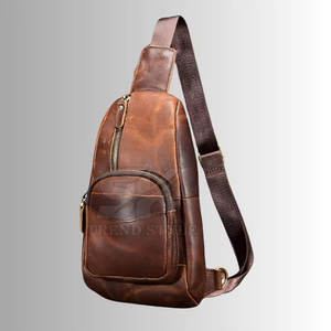 <b>Men</b> Waterproof Crossbody <b>Messenger</b> Leather Single Shade Sling <b>Bag</b> Customized Anti Theft <b>Men</b> Travel Chest Sling <b>Bag</b> - Product Image 6