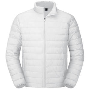 Blouson matelassé 320 GSM en tissu polyester, fabrication OEM/ODM, marque privée, blouson d'hiver isolé, directement de l'usine, faible MOQ - Product Image 3