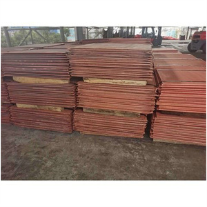 Cátodo de Cobre Electrolítico de Alta Calidad 99.97% Cu (Mín.) 125kg/pieza Origen Reino Unido Precio de Fábrica en Venta - Product Image 1