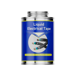 Ruban d'isolation liquide, ruban électrique, fil étanche, ruban adhésif <span class=keywords><strong>noir</strong></span>, connecteur de fil, colle électrique ignifuge - Product Image 2