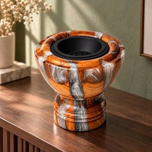Quemador de Incienso de Resina y Madera de Lujo, Elegante Soporte de Fragancia de Madera para Decoración del Hogar de Primera Calidad y Accesorios Interiores con Estilo - Product Image 2