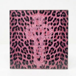 High Demand Customizable <b>Square</b> Cheetah Print Eyelash Tiles Eco-Friendly Durable Acrylic Plastic Personalized Eyelash <b>Tools</b> - Product Image 3