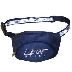 Multi-Functional Corduroy Waterproof Zipper Closure Barrel-shaped Waist Bag Men Women Sports Crossbody <b>Letter</b> Fashion Gift - Product Image 6