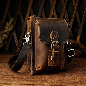 Sac messager en cuir tendance pour toutes les saisons, sac à bandoulière pour femme avec fermeture à boucle et sangles réglables, sac messager en cuir - Product Image 3