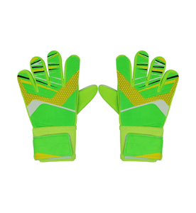 Gants de gardien de but en cuir pour enfants personnalisés, résistants à l'usure, antidérapants, en latex, avec protection des doigts pour le football - Product Image 6