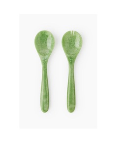 Customizable Modern Resin <b>Salad</b> Spoon Set Unique Marble Effect Pattern Durable Design <b>Salad</b> <b>Tools</b> Suitable for Corporate Gifts - Product Image 3