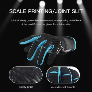 Motorcycle Racing Full Finger Touch Screen Anti-slip Gloves for Outdoor Sports High Performance Mountain Bike Racing Gloves - Product Image 6