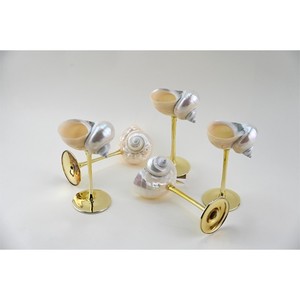 Ensemble de 2 verres à vin en acier inoxydable et coquillages de la plus haute qualité, idéal pour des dîners de luxe, des fêtes et des occasions spéciales - Product Image 6