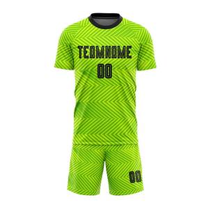 High Quality Custom Football Uniform Soccer Kit Manufacturer Custom Logo Sublimation Printing OEM Private <b>Label</b> Supply - Product Image 1