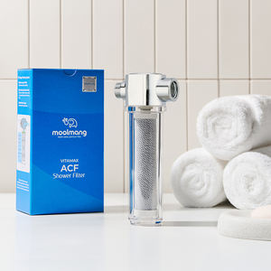 Filtre de douche ACF moderne avec 12 recharges, filtration en 3 étapes, écologique, efficace pour éliminer le chlore, les métaux lourds et les contaminants - Product Image 2