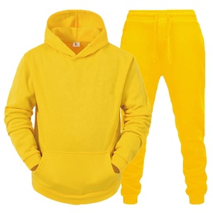 Chándal de hombre sólido de invierno a la moda de alta calidad último diseño personalizable 100% algodón ropa deportiva Jogger trajes - Product Image 4